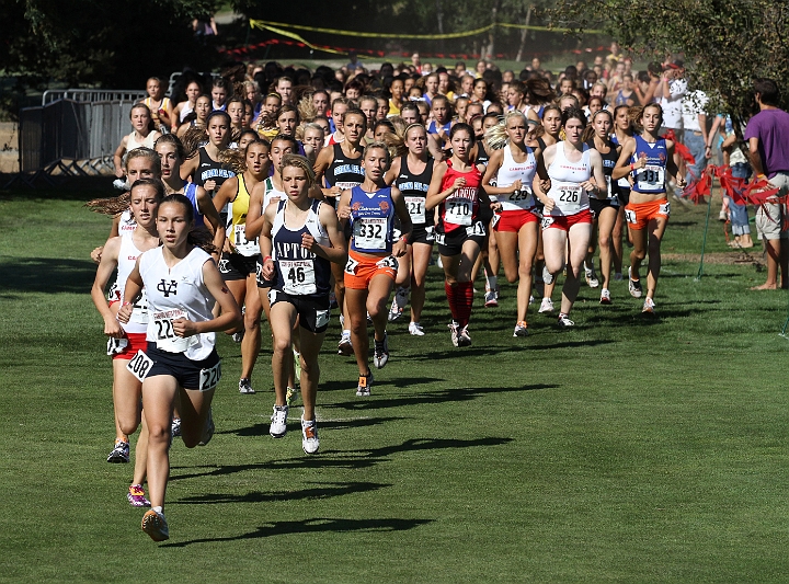 2010 SInv D3-033.JPG - 2010 Stanford Cross Country Invitational, September 25, Stanford Golf Course, Stanford, California.